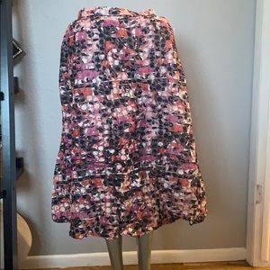Sam Edelman Patterned Skirt w/pockets NWT